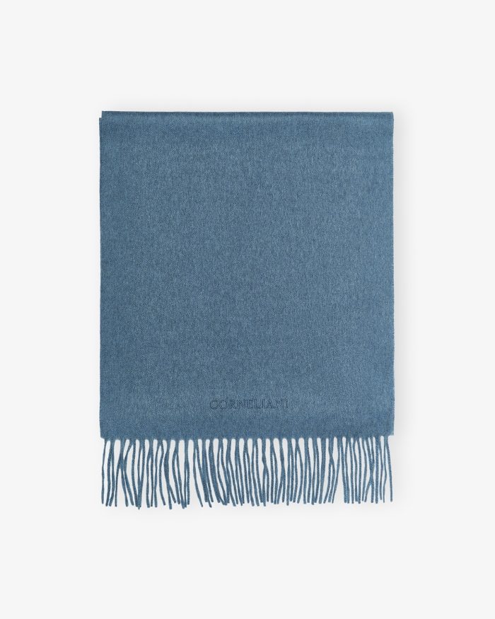 CORNELIANI Corneliani - Scarf cashmere - Light blue
