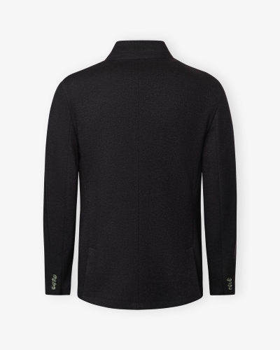 Fedeli - Stand collar jacket double cashmere - Brown
