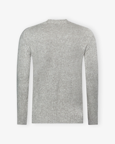 Fedeli - Round neck baby yak - Greige