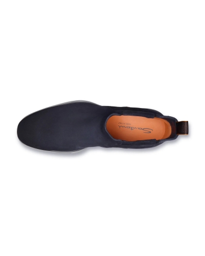 Santoni - Chelsea boot - Navy
