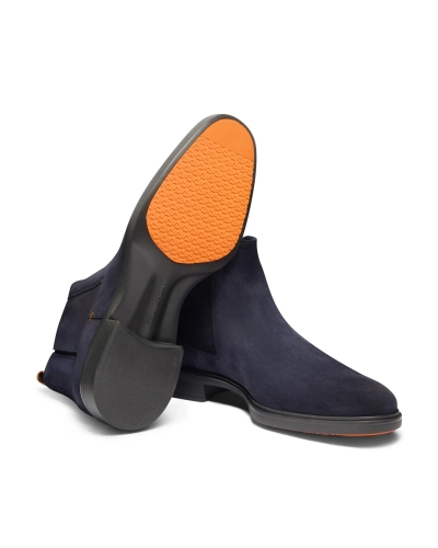 Santoni - Chelsea boot - Navy