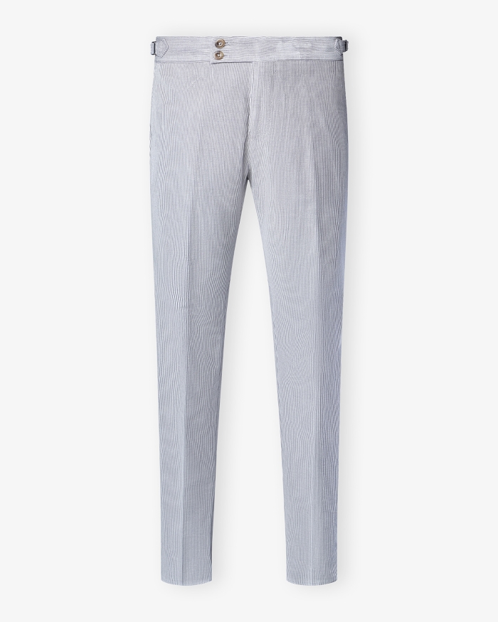 BERWICH Berwich x Zegna - Trousers corduroy cotton cashmere - Grey