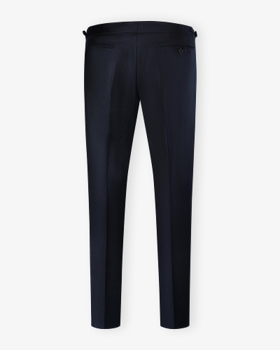 Berwich x Loro Piana - Trousers merino wool - Navy