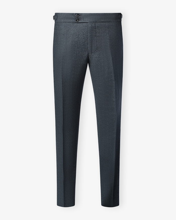 BERWICH Berwich - Morrello chic - Trousers flannel - Dark grey