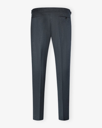 Berwich - Morrello chic - Trousers flannel - Dark grey