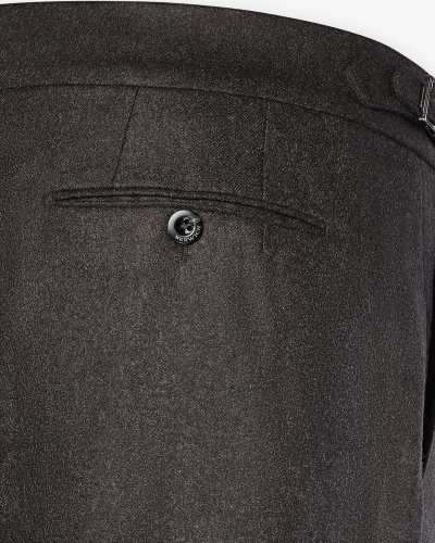 Berwich - Morrello chic - Trousers flannel - Brown