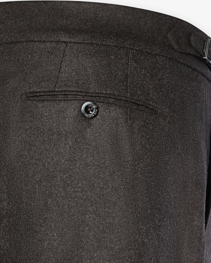 BERWICH Berwich - Morrello chic - Trousers flannel - Brown
