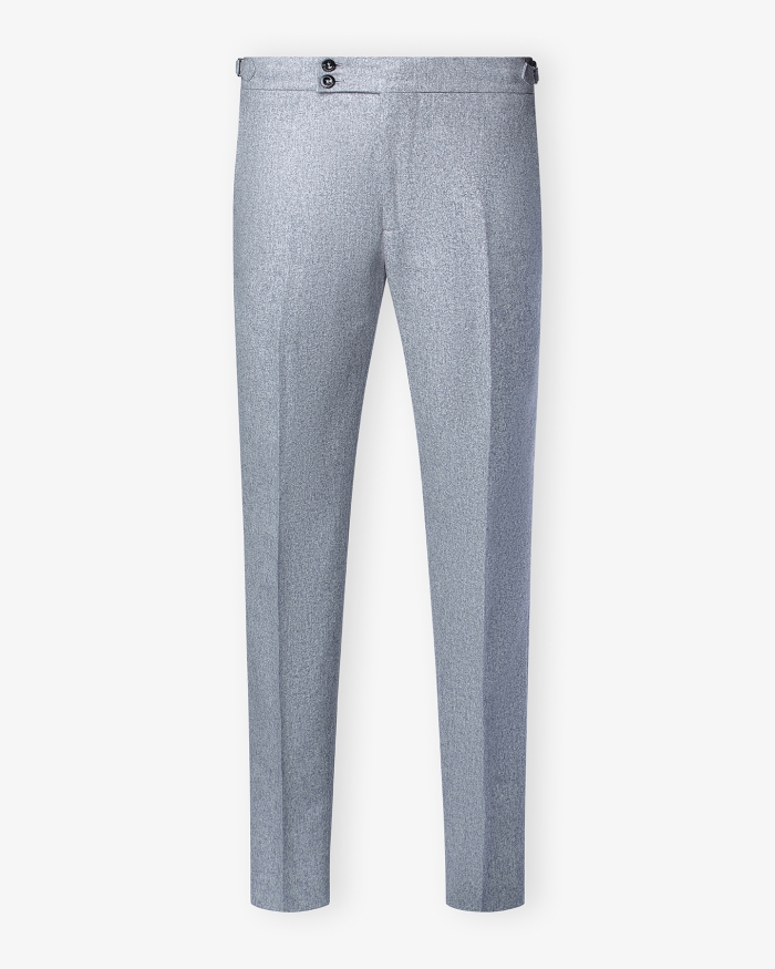 BERWICH Berwich - Morrello chic - Trousers flannel - Light grey