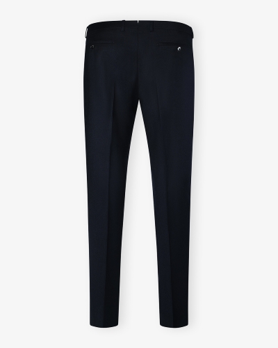 Berwich - Regular fit trousers flannel - Navy