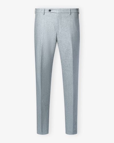 Berwich - Morrello trousers wool flannel - Light grey