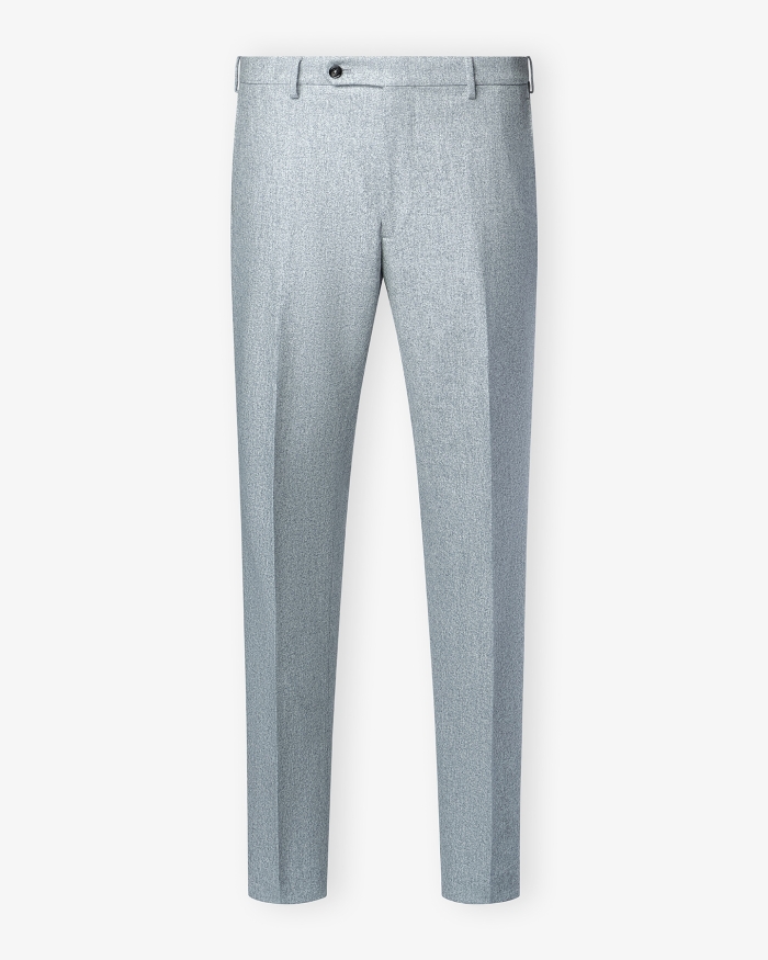 BERWICH Berwich - Morrello trousers wool flannel - Light grey