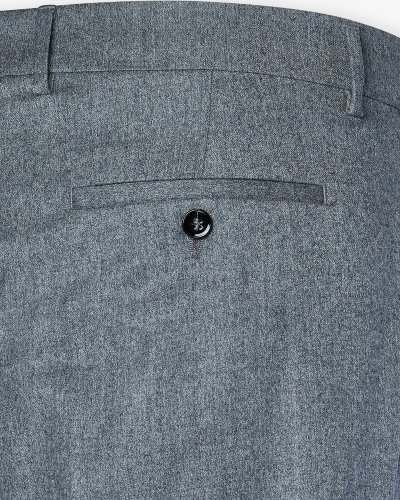 Berwich - Morrello trousers wool flannel - Grey
