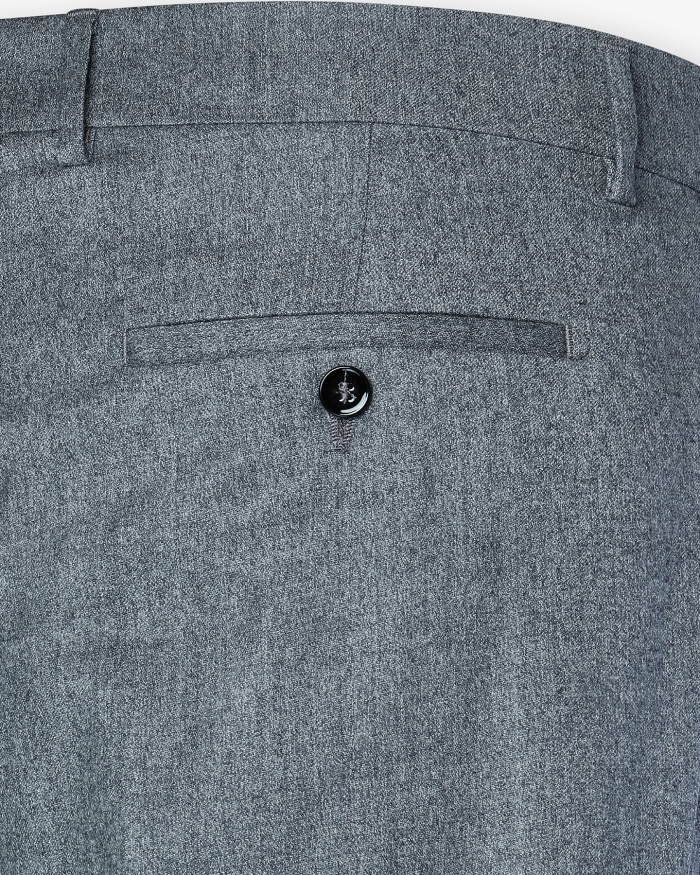BERWICH Berwich - Morrello trousers wool flannel - Grey