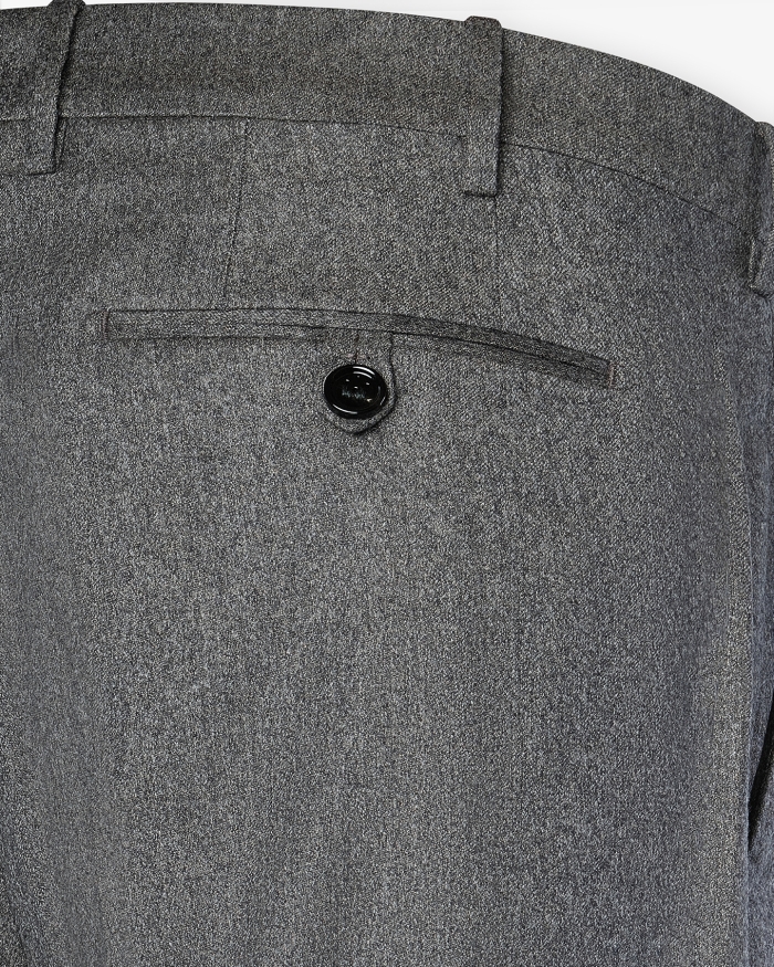 BERWICH Berwich - Morrello trousers wool flannel - Greige