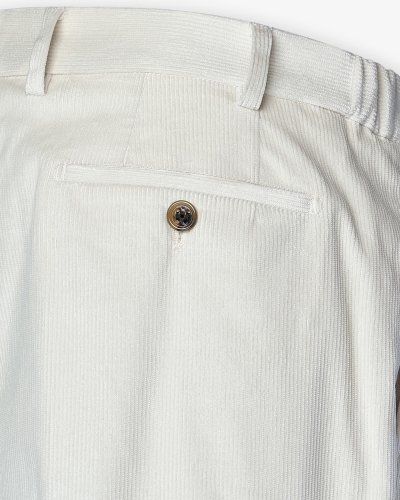 Berwich - Trousers corduroy - Cream