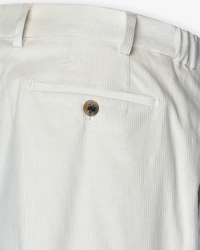 BERWICH Berwich - Trousers corduroy - Cream