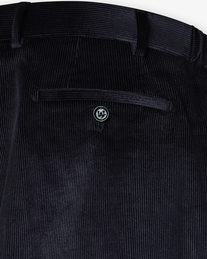 BERWICH Berwich - Trousers corduroy - Navy