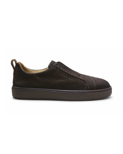Santoni - Slip on sneaker - Sartorial - Brown