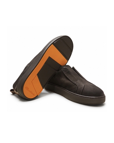 Santoni - Slip on sneaker - Sartorial - Brown