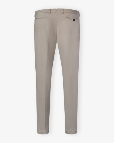 Berwich - Trousers cotton elax - Beige