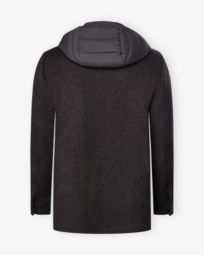 MooRER - Car coat wool cashmere - Brown