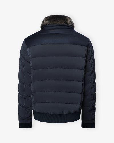 MooRER - Padded bomber - Navy