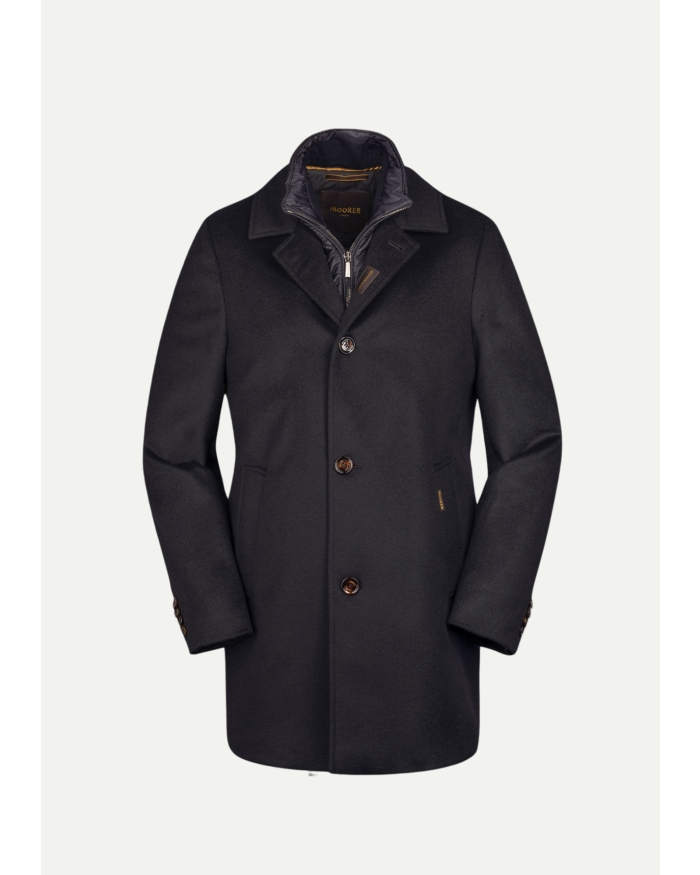 MOORER MooRER - Overcoat wool cashmere - Navy