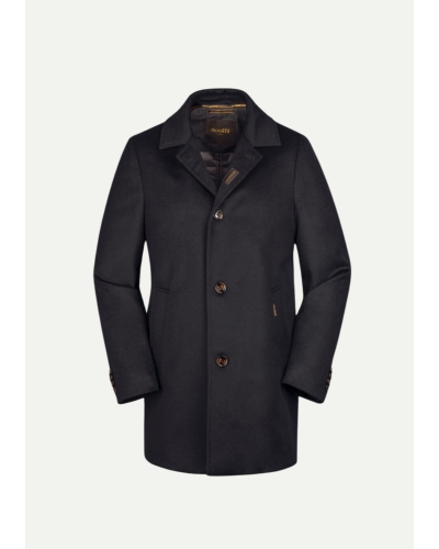 MooRER - Overcoat wool cashmere - Navy