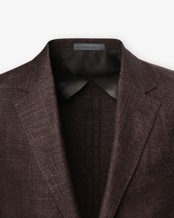 CORNELIANI Corneliani - Jacket wool silk cashmere - Bordeaux