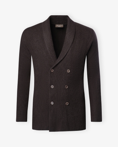 Doriani Cashmere - Cardigan cashmere - Brown