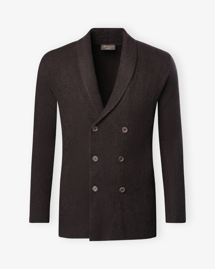 DORIANI CASHMERE Doriani Cashmere - Cardigan cashmere - Brown
