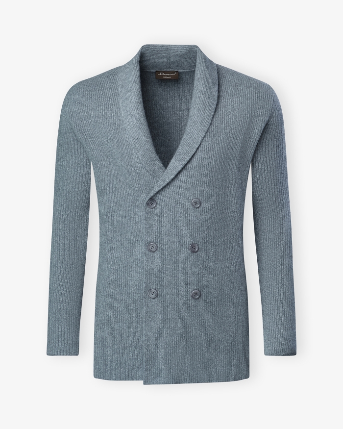 DORIANI CASHMERE Doriani Cashmere - Cardigan cashmere - Grey