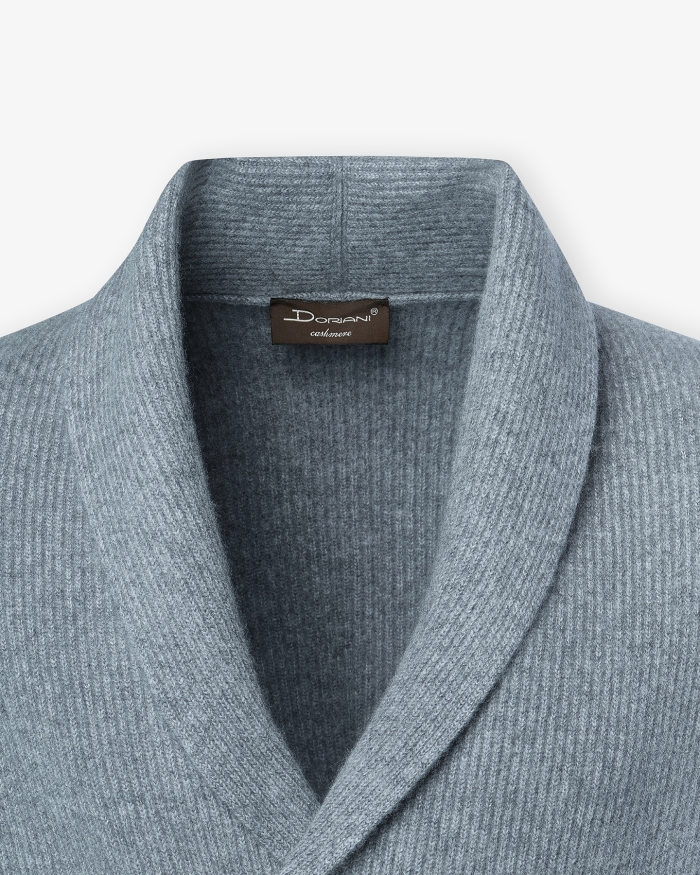 DORIANI CASHMERE Doriani Cashmere - Cardigan cashmere - Grey