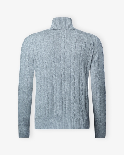 Doriani Cashmere - Turtleneck cashmere - Grey
