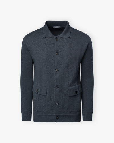 Corneliani - Cardigan virgin wool - Grey