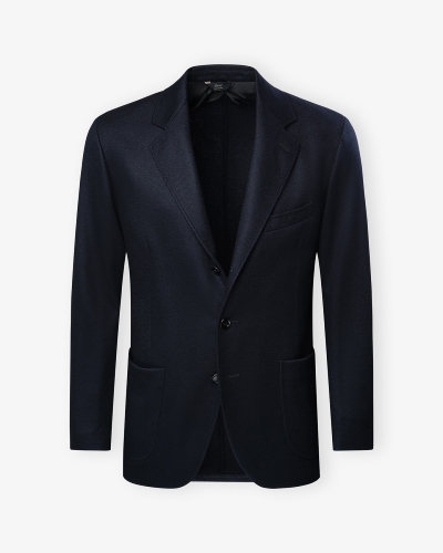 Brioni - Jersey blazer cashmere - Navy