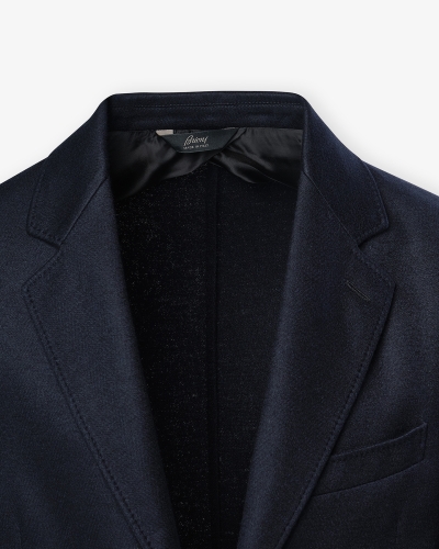 Brioni - Jersey blazer cashmere - Navy
