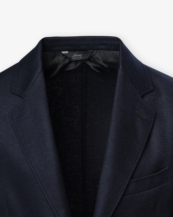 BRIONI Brioni - Jersey blazer cashmere - Navy