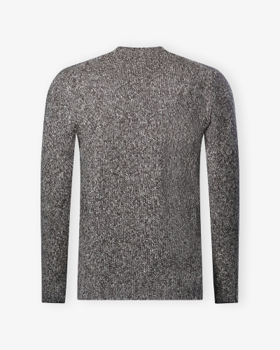 LHDA - Round neck virgin wool - Brown