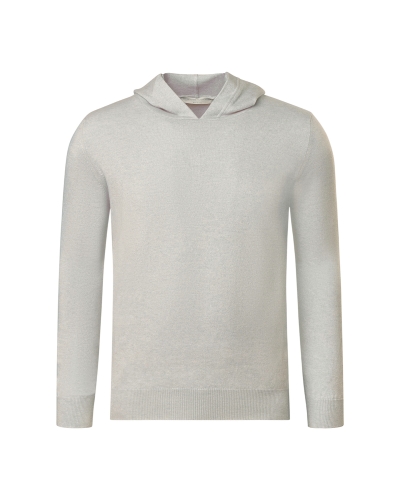 LHDA - Hooded knit cashmere - Beige