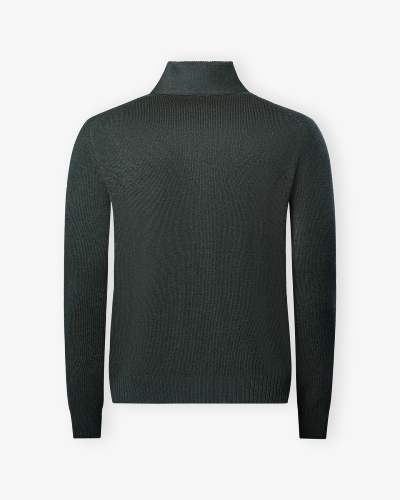 LHDA - Vest zipper and buttons - Green