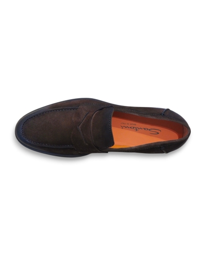 Santoni - Penny loafer - Brown