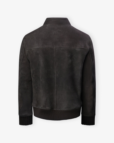 Rifugio - Shearling jacket - Dark greige