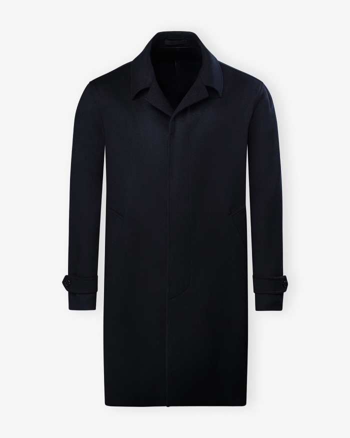 LARDINI Lardini x Loro Piana - Trench virgin wool - Navy
