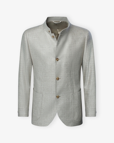 Lardini x Loro Piana - Stand collar jacket cashmere - Beige