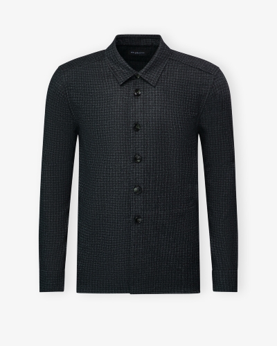 Kiton - Shirt jacket wool cashmere - Olive grey