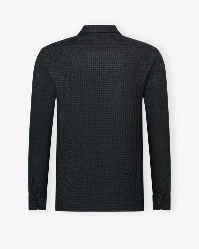 Kiton - Shirt jacket wool cashmere - Olive grey