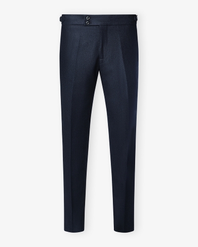 Morrello chic - Trousers flannel - Dark blue