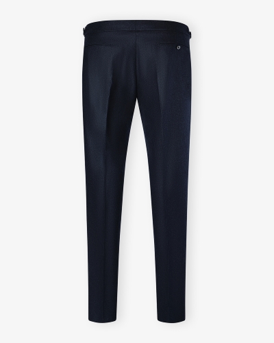 Morrello chic - Trousers flannel - Dark blue