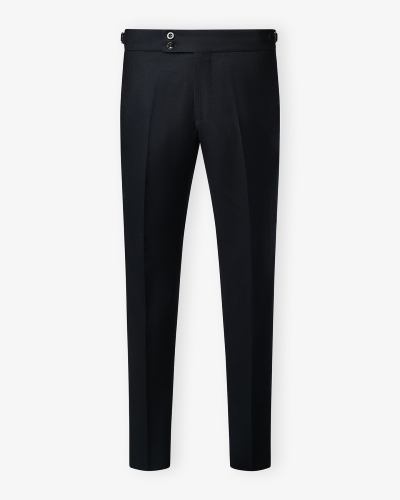 Berwich - Morrello chic - Trousers flannel - Navy